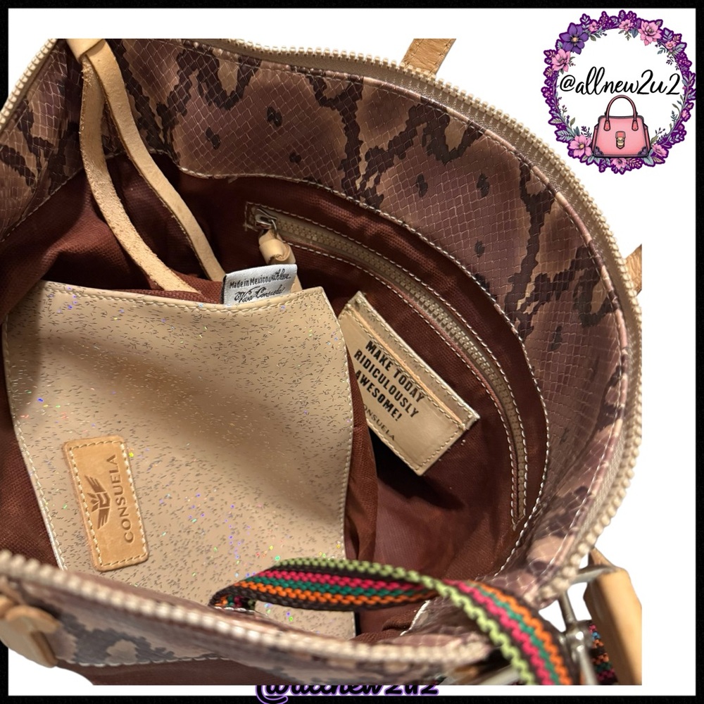 Consuela Sling Bag with Removable Shoulder Strap Unisex Style MULTI Host Pick - Picture 8 of 17